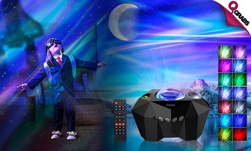 Aurora Galaxy Projector!
